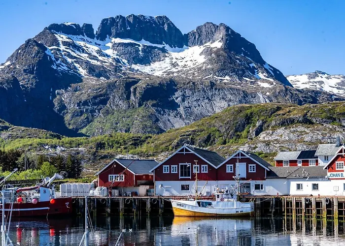 Деревянный коттедж Klingenberg Rorbuer